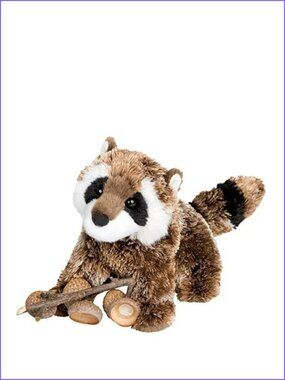Douglas Plush New w/ Tag Raccoon  Patch Wild Stuffed Animal 8"